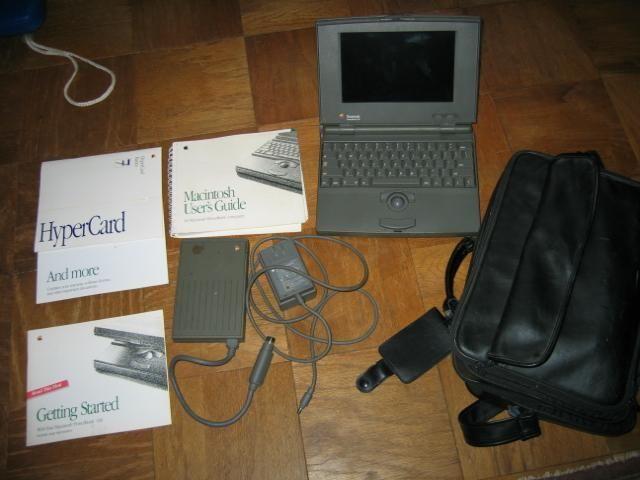 MAC Powerbook 100, WACOM tablet, ink cartridges, Smartstand