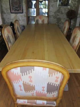 Manor-Size Monster Medieval Oak Dining Room Table!!! Chairs avail...