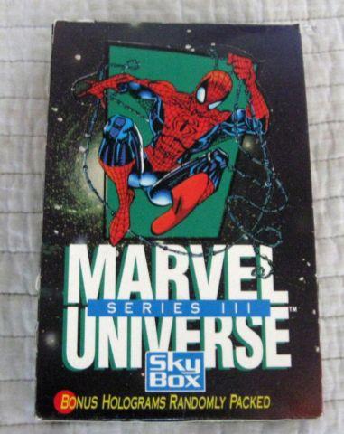 Marvel Universe Series III Collectible Trading Cards