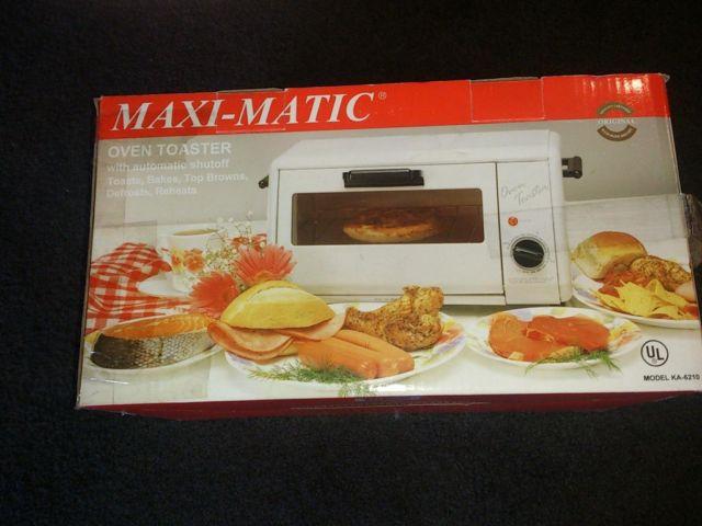 MaxiMatic KA-6210 Toaster Oven (NEW)