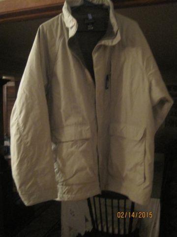 Men's Patagonia Tan Winter Barn Jacket size L, 3 pocket