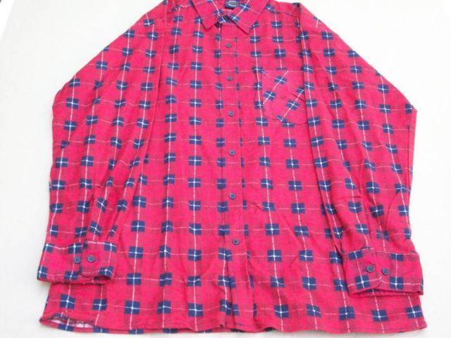 Men's Red & Black Flannel Shirt - Size 'M' - NWT