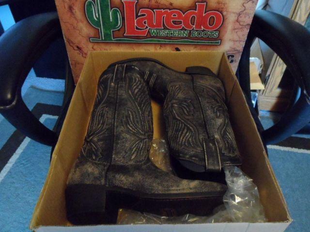 Mens Laredo Western Boots Size 9 BN