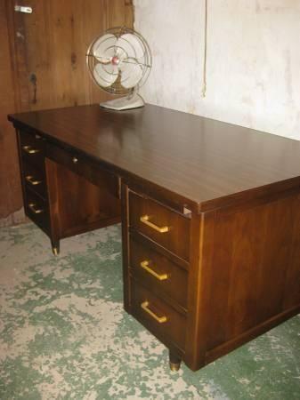 Mid-Century Desk or Credenza by ID (Delivery Available)