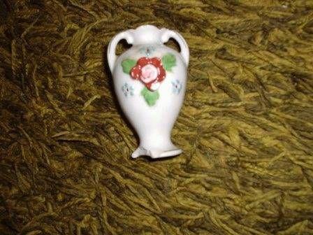 MINIATURE CERAMIC TOOTHPIC HOLDER MADE IN JAPAN G.F.