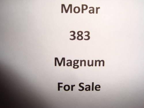 MoPar Engine Mounts(pair), Spool type 73 and later