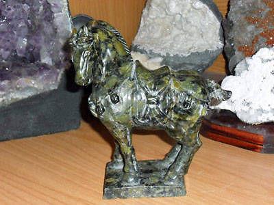 Multi-Color Jade Anitque Carved Horse-Originally $295.00
