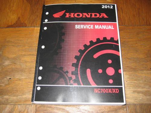 NC700X NC700XD NC700 NC 700X Service Shop Repair Manual Part# 61MGS00