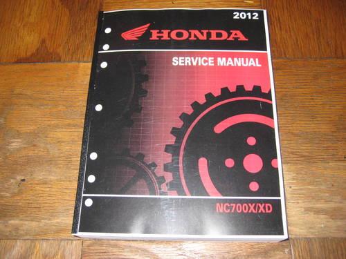 NC700X NC700XD Service Shop Repair Manual Part# 61MGS00