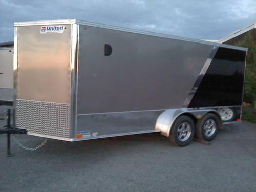 New 7x16 Enclosed Trailer