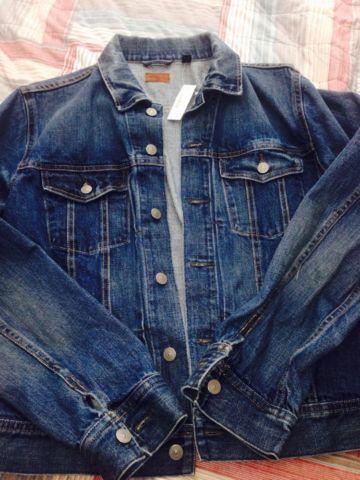 New - Mens size large JCrew jean jacket
