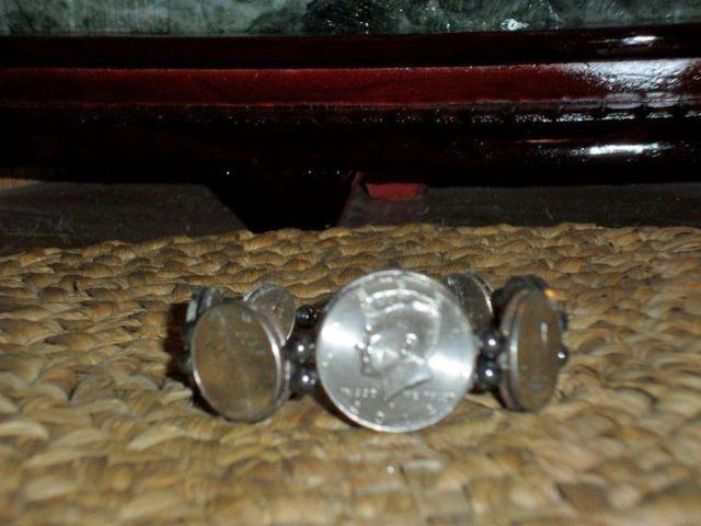 New Money Coin Bracelet has 7 coins in Front and has 7 inside Bracelet