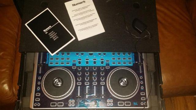 newmark dj controller with oddesy case