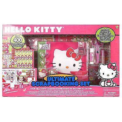 NIB Hello Kitty Ultimate Scrapbooking Set - Over 240 essentials