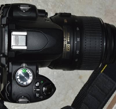 Nikon D60 DSLR with lenses
