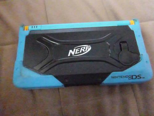 Nintendo DSi with Nerf protective case-Blue