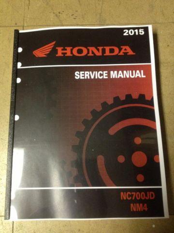 NM4 NC700JD NC750JD-F Part# 61MJS00 Service Shop Repair Manual