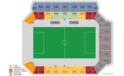 NY Flash v Seattle Reign Soccer Tickets - Sec 108 - See Hope Solo