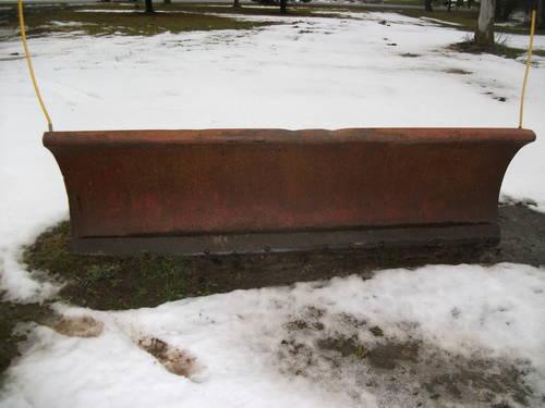 Older Western 7 1/2 Foot plow with A frame