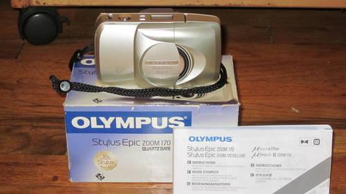 Olympus Stylus Epic 35mm camera