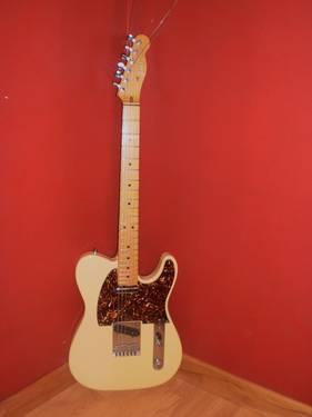 ORIGINAL 1987 USA Fender Telecaster w/ Fender Case & Fender Tube Amp