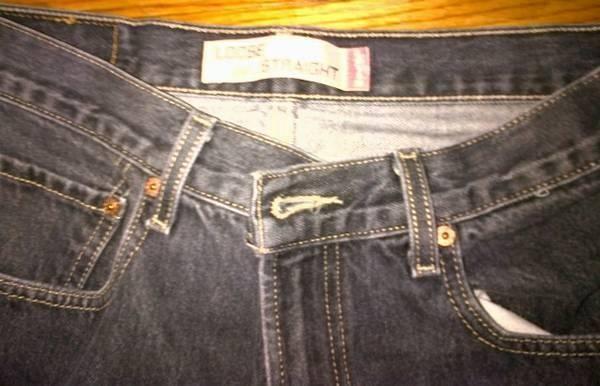 Original Levi Strauss 550 Relaxed Fit Navy Blue Jeans Size 31 W x 30 L