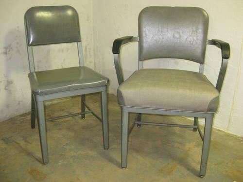 Pair of Industrial Age Side Chairs