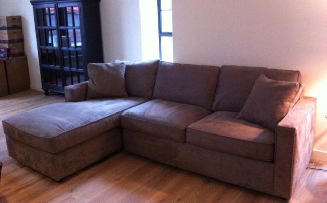Pebble Sectional Sofa With Left Facing Chaise And Ottoman by Acme