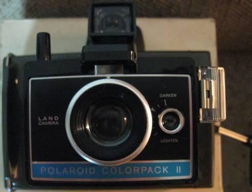POLAROID COLORPACK II LAND CAMERA w/INSTRUCTIONS NEW 1970s