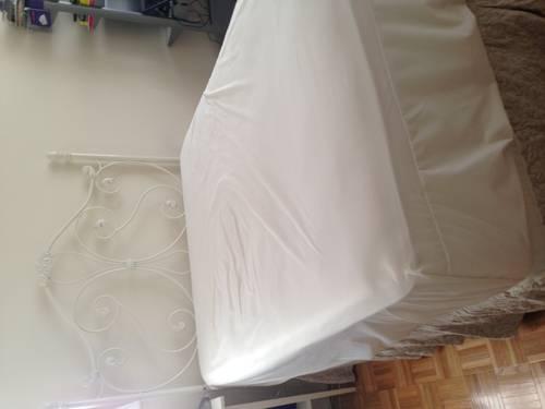 Pottery Barn - Pewter Claudia Bed : Full / incl. Mattress/Box Spring