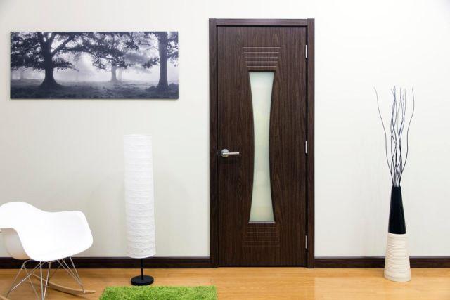 Prestige Vetro Modern Interior Door w/Frosted Glass *New Model*
