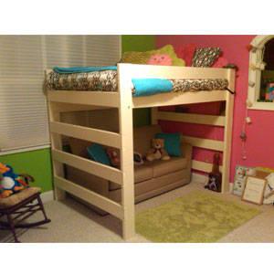 QUEEN*SIZE*SOLID*PINE*WOOD*POSTER*BED*