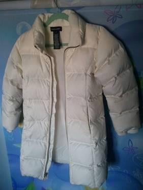 Ralph Lauren Polo down jacket for girl in size 6 (Ivory color)