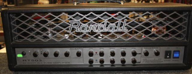 Randall RT Series RT503H 50W Tube Guitar Amp Head