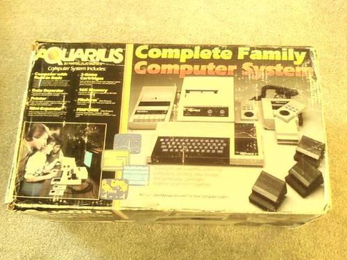 Rare 1983 Mattel Aquarius Complete Family Computer System