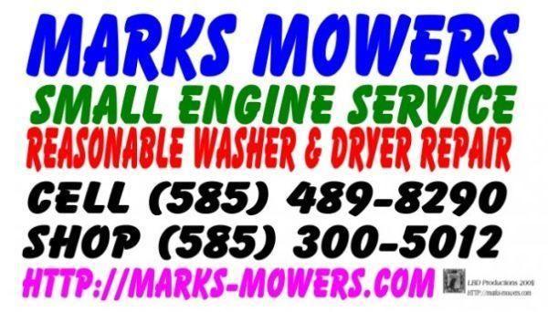Reasonable appliance & small engine service / repair