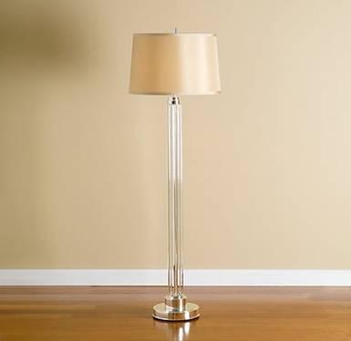 Restoration Hardware Reese Two Table Lamps and Two Floor Lamps