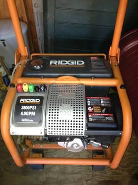 RIDGID 6,800-8,500-Watt Gasoline Powered Generator with Yamaha Engine