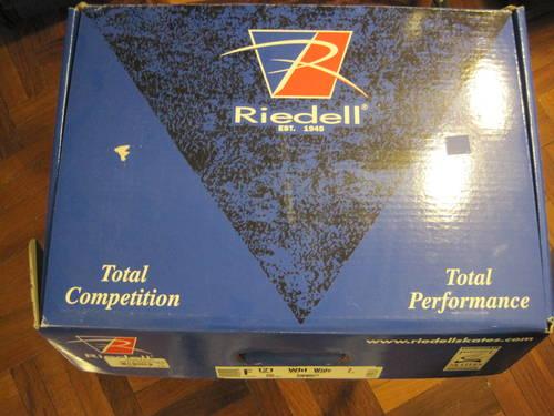 Riedell 121RS White Leather Figure Skates SIZE 7