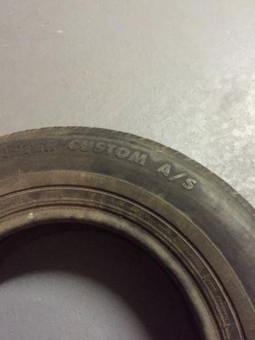 Road master tire customs
