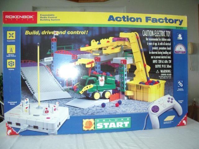 ROKENBOK SYSTEM ACTION FACTORY #34120 DELUXE START