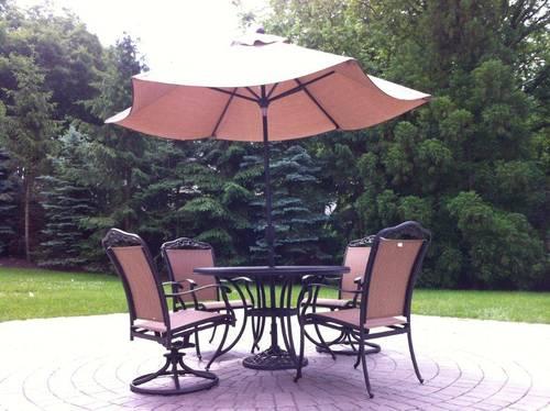 Rustic Patio Set - Barely Used