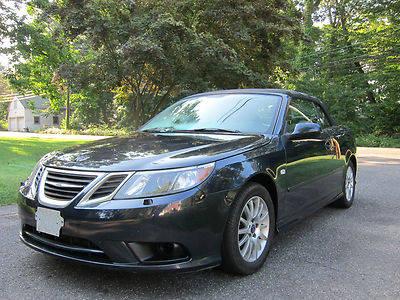 SAAB 9 3 CONVERTIBLE 2008 NEW BODY STYLE BODY DAMAGE 6-SPEED MANUAL