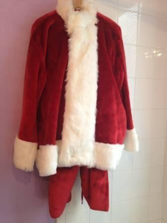 Santa Costume Claus Clause Plush Furry Rubie's Costumes - $60