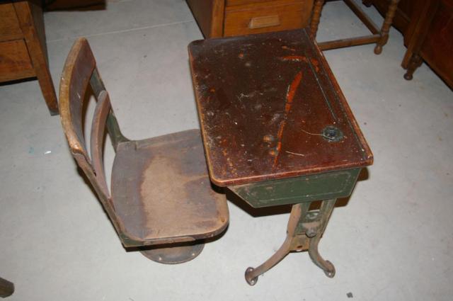 School desk and Chair