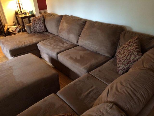 sectional sofa with chaise lounge and ottoman