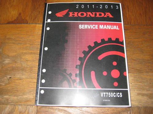 Shadow Aero 750 VT750C VT750CS Service Repair Manual Part# 61MEG52