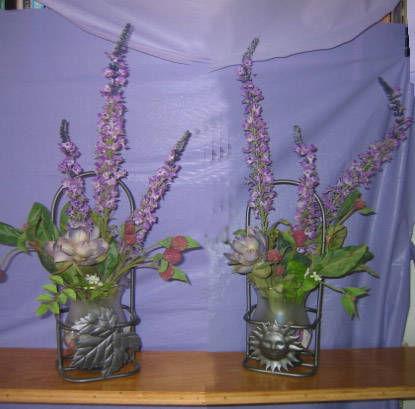 SILK Flower arrangements $12 to $17 or all for $43