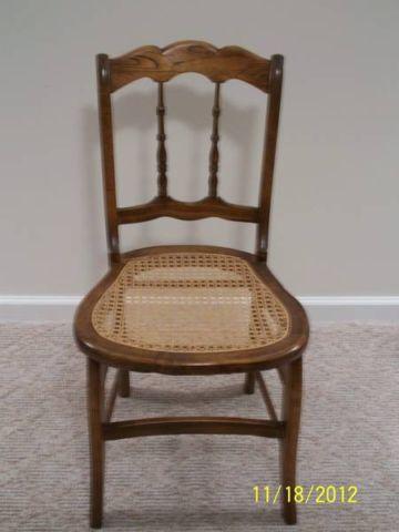 Single Cane Chair #2 (different) STILL AVAILABLE