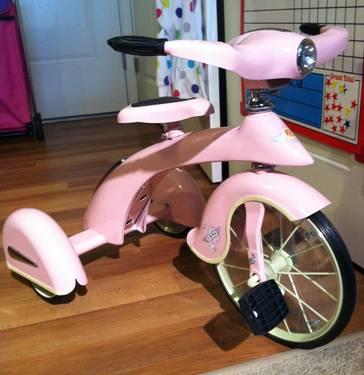 Sky Princess Jr. Tricycle ~ Powder Pink ~ Orig. $199